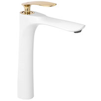 Bateria Umywalkowa Rea Orbit White Gold Wysoka Rea