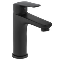 Bateria Umywalkowa Wysoka Nablatowa Stojąca Kran, czarna