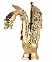 Bateria Umywalkowa Złota Old Retro Gold