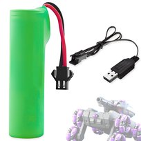 Bateria z ładowarką do Samochód RC czołg zdalnie sterowany Heckermann HD5055