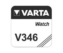 Lot De 3 Piles Bouton VARTA V346 / SR712SW – 1,55 Volt – Oxyde D'argent