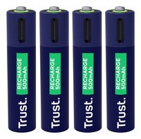 Baterie AAA Trust USB-C RECHARGEABLE BATTERIES 4P Trust