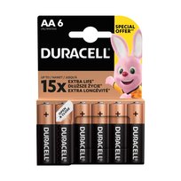Baterie alkaliczne Duracell AA (R6) 6 szt.
