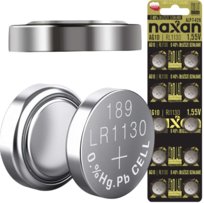 Baterie NAXAN Alkaliczne AG10 LR1130 389 Bateria Guzikowa Zestaw 10 sztuk Inna marka