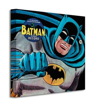 Batman 45rpm Record - obraz na płótnie - Art Group