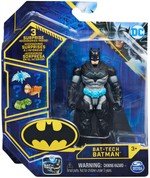 Batman Bat-Tech figurka 10 cm + 3 akcesoria niespodzianki DC Comics - Spin Master