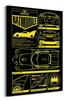 Batman Batmobile - obraz na płótnie - Pyramid Posters