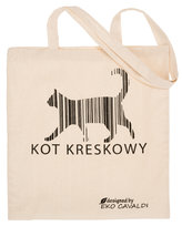 Bawełniana torba damska do ręki lub na ramię na zakupy ekologiczna pojemna mieści a4 beżowa