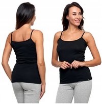 Bawełniany Podkoszulek Na Ramiączkach Moraj S Black