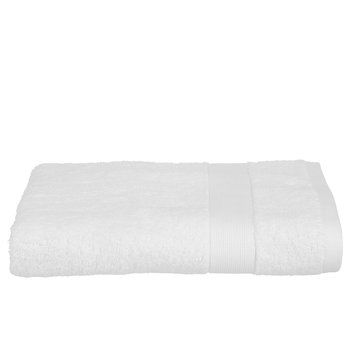 Bawełniany ręcznik kąpielowy - kolor biały 130 x 70 cm - Atmosphera