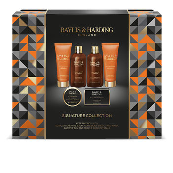 Baylis & Harding, Black Pepper & Ginseng Men's, zestaw prezentowy kosmetyków do pielęgnacji, 6 szt.  - Baylis & Harding