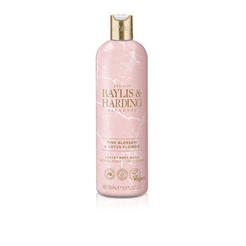 Baylis & Harding, Elements, Płyn do mycia ciała Pink Blossom & Lotus Flower, 500 ml - Baylis & Harding
