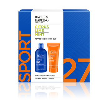 Baylis & Harding, Men's Citrus Lime & Mint,  Zestaw kosmetyków do pielęgnacji, 2 szt. - Baylis&Harding