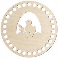 Baza Dno Spód ze sklejki do koszyczka koszyka Wielkanoc 15cm Szydełko