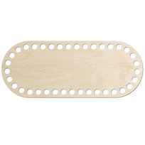 Baza do koszyka na pieczywo do szydełka OWALNY 25x10cm Spód do torebki