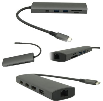 Baza Stacja Dokująca HUB USB-C na 2 Monitory do notebooka ultrabooka Acer - Inny producent