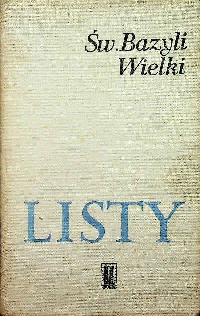 Bazyli Wielki Listy - Wielki Bazyli | Książka W Empik