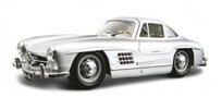 BBurago, Mercedes-Benz 300SL 1954 Silver 1:24 BBURAGO BBurago