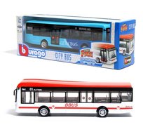 Bburago Metalowy Miejski Autobus Otwierane Drzwi MiX Kolorów