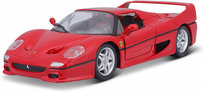 BBurago, model metalowy Ferrari F50, Czerwony, 1:24
