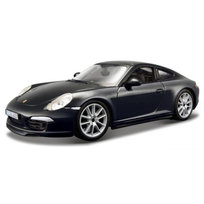 BBurago, model Metalowy Porsche 911 Carrera S Czarny 1/24