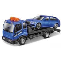 Bburago, Str. Fire Tow Truck W Audi A6 Avant 1:43 BBURAGO