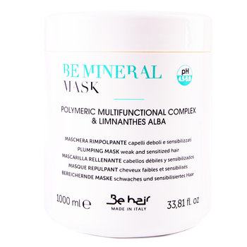 Be Hair, Be Mineral Plump,ing Mask 1000ml wzmacniająca maska mineralna do włosów wrażliwych wzmacnia, nawilża, odżywia - Be Hair