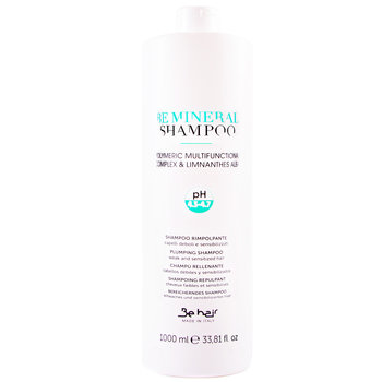 Be Hair, Be Mineral Plump, Shampoo szampon do włosów słabych i wrażliwych 1000ml wzmacnia, nawilża, odzywia - Be Hair