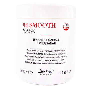 Be Hair, Be Smooth, Mask Maska wygładzająca 1000ml wzmacnia, nawiża, dyscyplinuje puszące się pasma, ułatwia rozczesywanie - BE HAIR