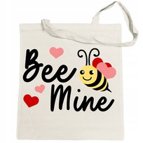 Be Mine Pszczoła Walentynki Torba Eco