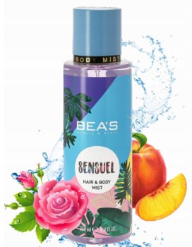 BEA'S mgiełka do ciała i włosów 250ml SENSUAL - BEA'S