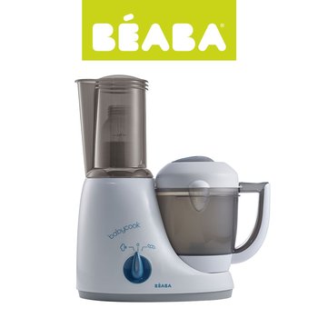 Beaba, Babycook Original Plus, Urządzenie wielofunkcyjne, mikser, podgrzewacz, Grey/Blue - Beaba