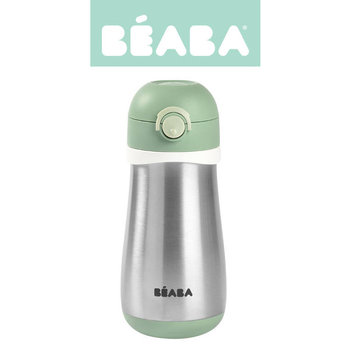 Beaba, Bidon termiczny termobutelka, 350 ml, Sage green - Beaba