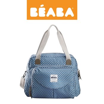 Beaba, Geneva, Torba dla mamy, Play Print Blue - Beaba