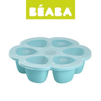 Beaba, Pojemnik do mrożenia, 6x90 ml, silikonowy, Blue - Beaba