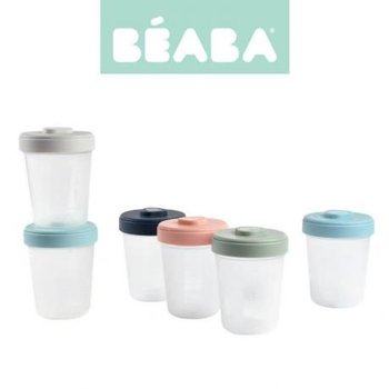 Beaba Zestaw słoiczków Clip 6 szt. (6x250ml) - Beaba