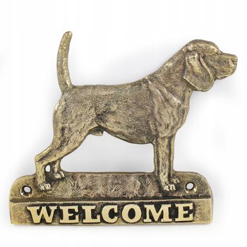 Beagle Tabliczka Na Drzwi Welcome - Art-Dog