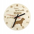 Beagle Zegar z grawerem 20 cm - Art-Dog
