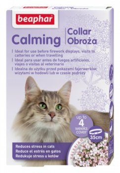 Beaphar Calming Collar - obroża relaksacyjna dla kota - Beaphar