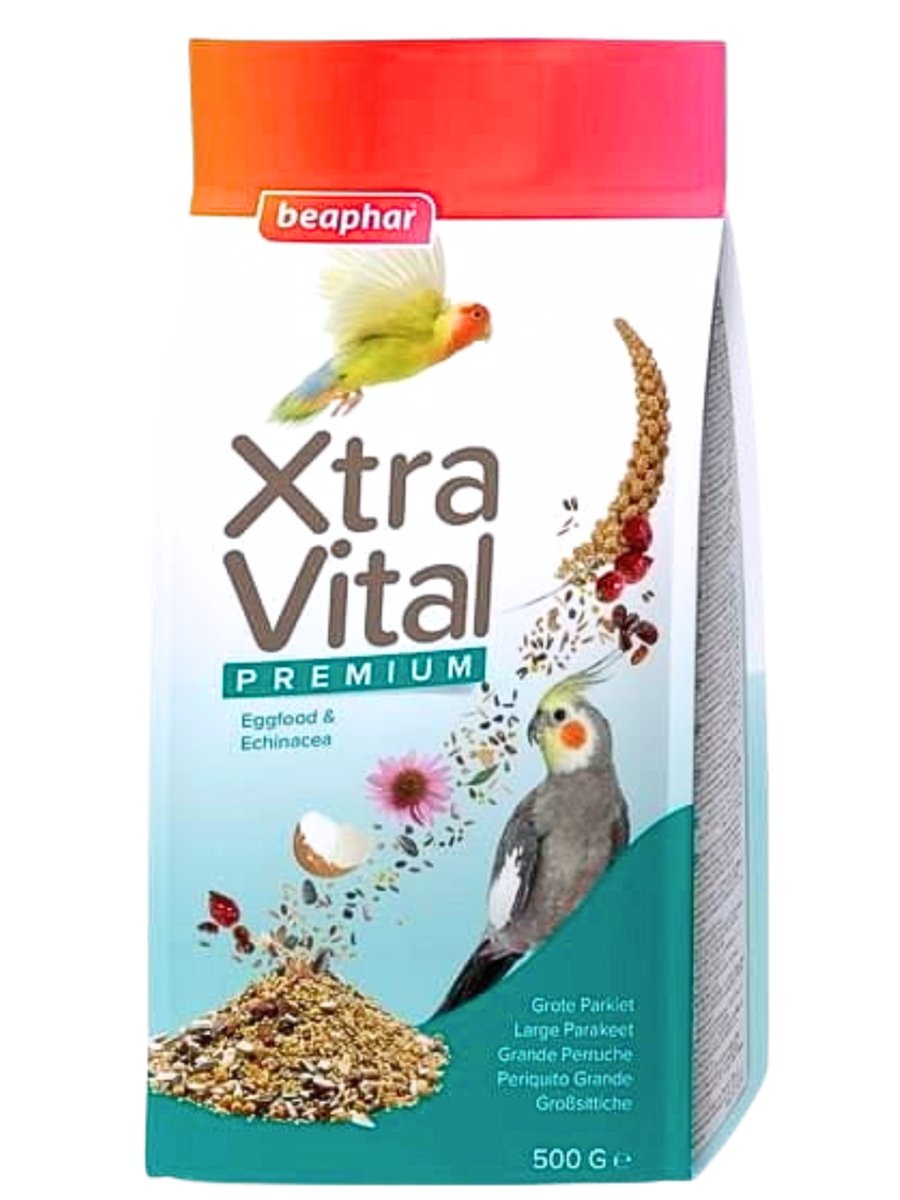 Beaphar Xtra Vital Du e Papugi Suchy Pokarm Ziarno 500g Beaphar beaphar-xtra-vital-du-e-papugi-suchy-pokarm-ziarno-500g-beaphar