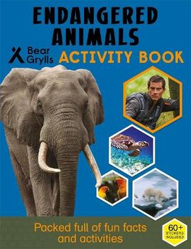 Bear Grylls Sticker Activity: Endangered Animals - Grylls Bear