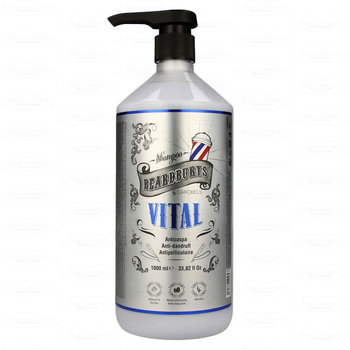 Beardburys, Vital, szampon przeciwłupieżowy, 1000 ml - Beardburys