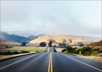 Beautiful scenics along Route 46 in California., Carol Highsmith - plakat 100x70 cm - Galeria Plakatu