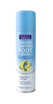 Beauty Formulas, Foot Care, dezodorant do stóp antybakteryjny, 150 ml - Beauty Formulas