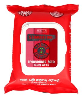 Beauty Formulas, Natures Formulas, chusteczki do oczyszczania twarzy stymulujące, 30 szt. - Beauty Formulas