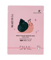 Beauty Kei, maseczka na płacie z dodatkiem śluzu ślimaka Snail, 1 szt. Beauty Kei