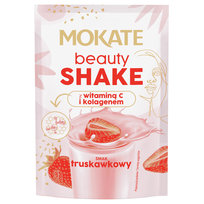 Beauty Shake Truskawkowy Mokate Z Witaminą C i Kolagenem 54g Collagen
