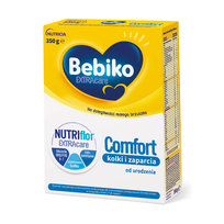 Bebiko, Extra Care Comfort 1 Nutriflor+, Preparat do początkowego żywienia niemowląt, 350 g