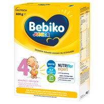 Bebiko Junior 4 Mleko modyfikowane dla dzieci powyżej 2. roku życia 600 g