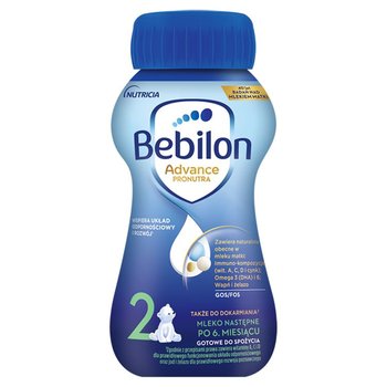 Bebilon 2 Advance Pronutra, mleko następne po 6. miesiącu, 200 ml - Bebilon